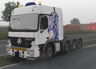 奔驰Actros MP2 by Dotec 1.39