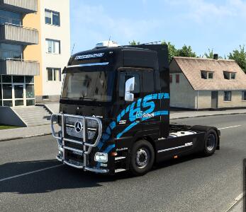 奔驰Actros MP2 Black Edition1.2.5（1.40）