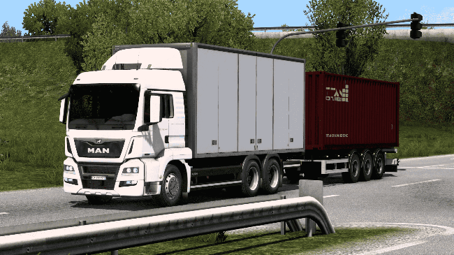 MAN TGS-l 载货车带货柜（1.46.x）