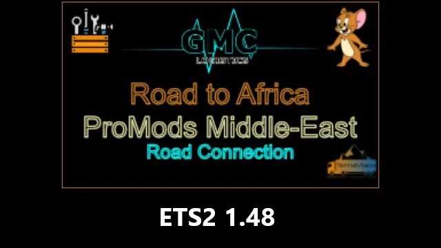 非洲之路与ProMods轮渡 - 1.48.X
