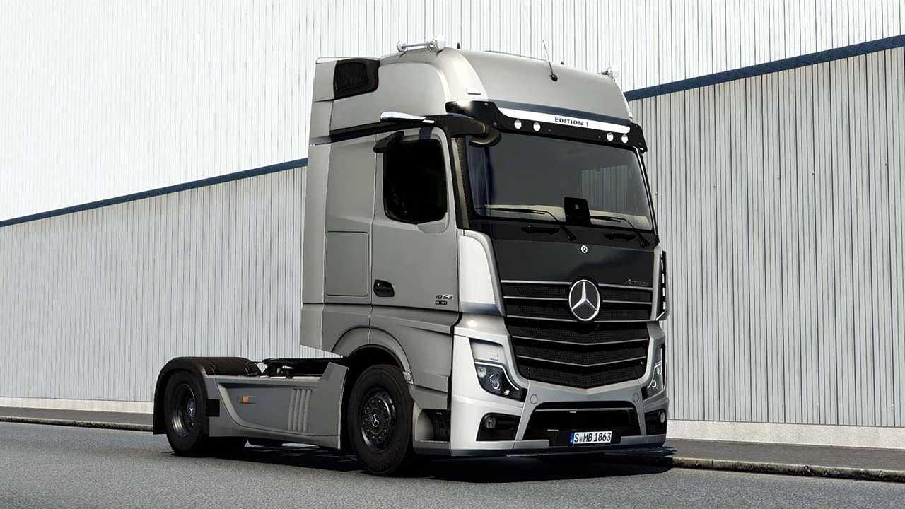 梅赛德斯奔驰新 Actros 2019 更新 v2.1 1.53